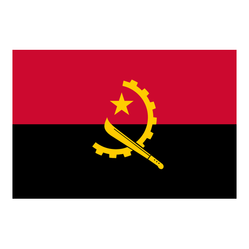 Logo da equipe Angola