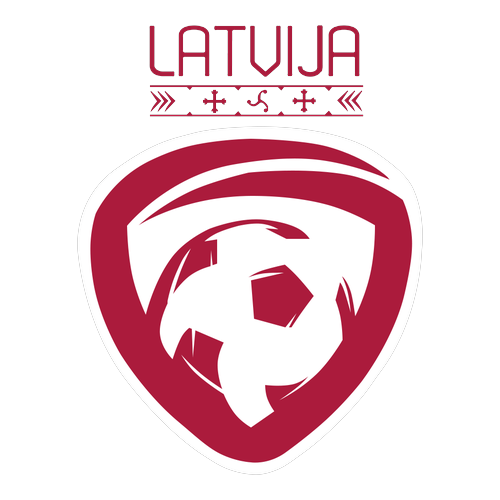 Logo da equipe Letônia