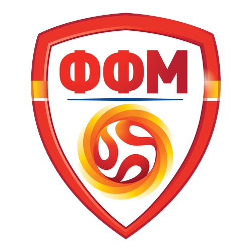 Logo da equipe Macedônia do Norte