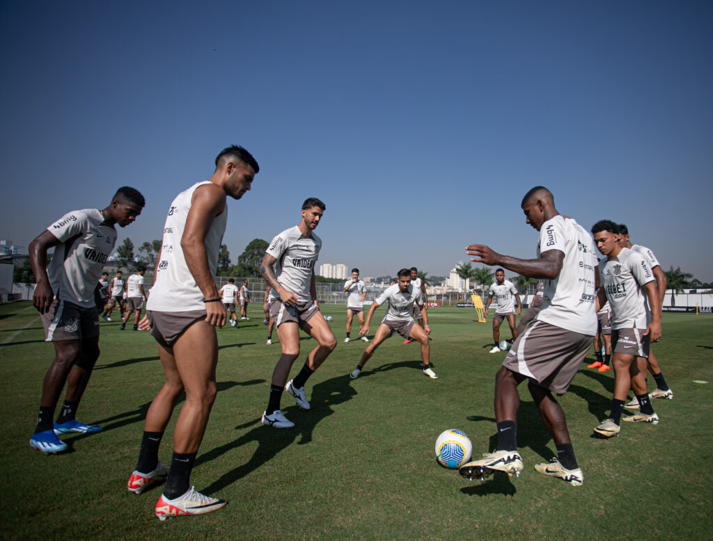 Despedida de Cássio e Treino do Corinthians antes de jogo contra América-RN.
