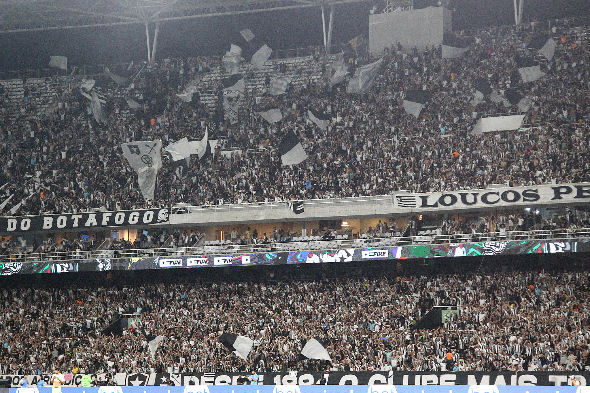 Botafogo vende mais de 35 mil ingressos para jogo contra o Palmeiras