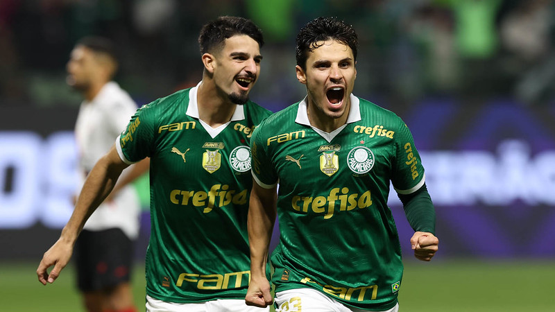 Palmeiras mostra tranquilidade na partida e se aproxima da liderança do Brasileirão.