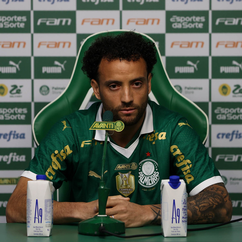 Felipe Anderson planeja contribuir com o Palmeiras e busca conquistar títulos importantes.