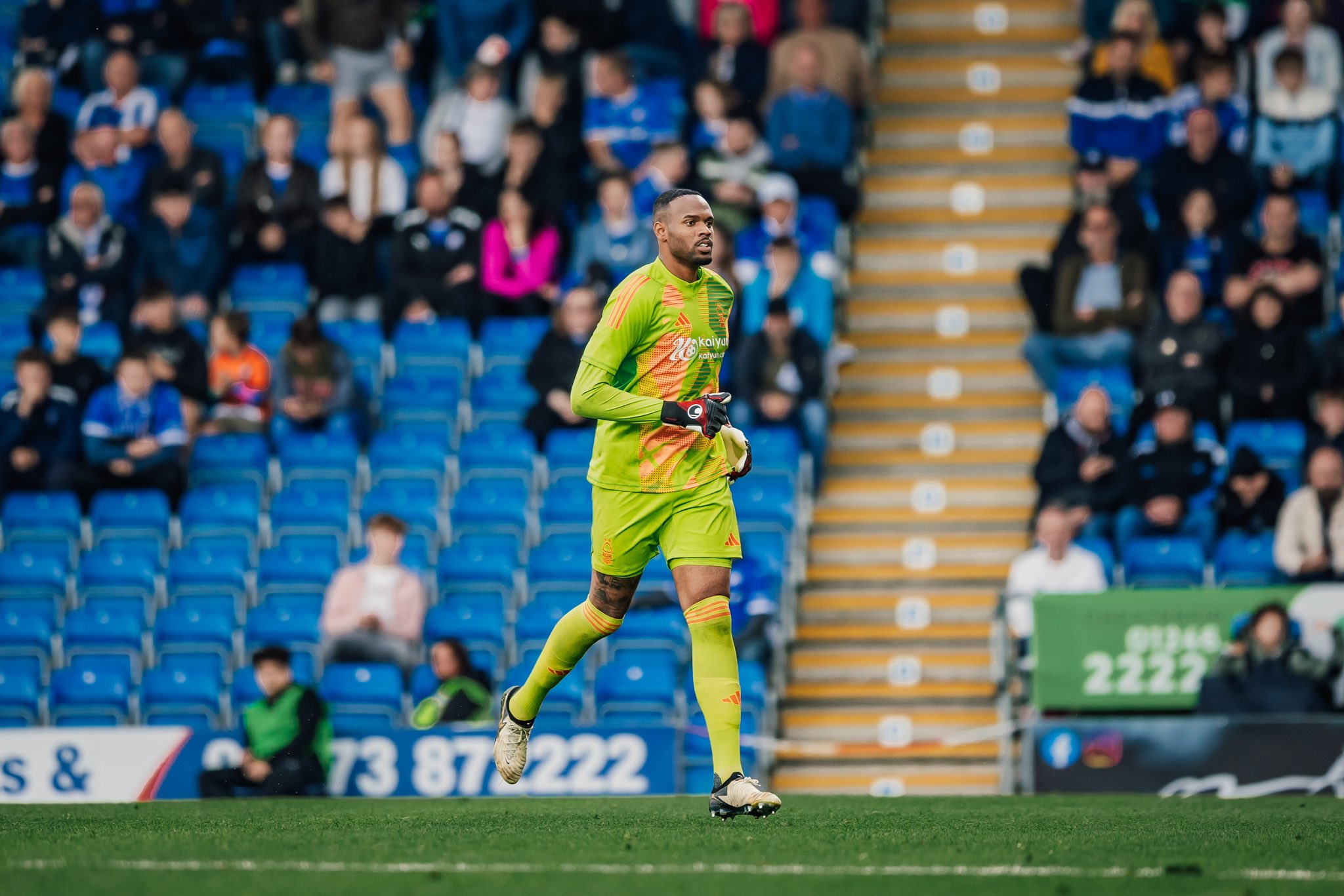 Estreia de Carlos Miguel como titular no Nottingham Forest em amistoso.