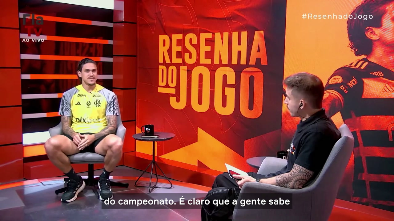 Pedro analisa confronto contra o Palmeiras na Copa do Brasil.