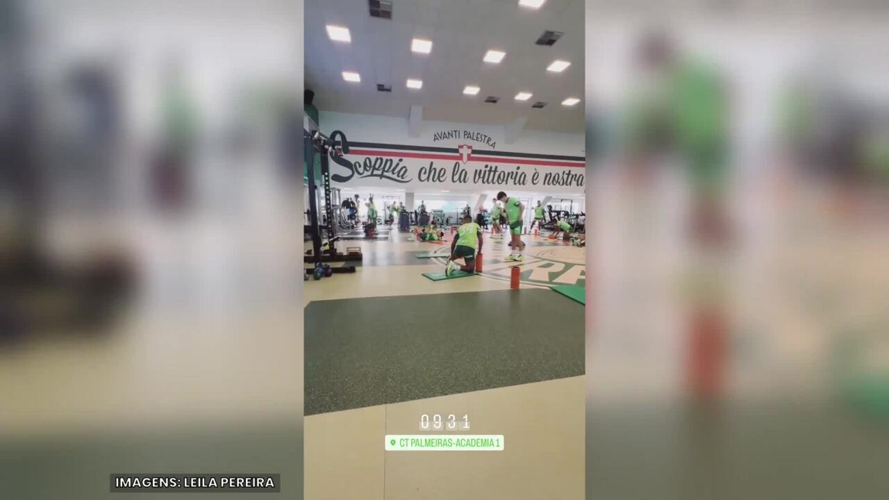 Palmeiras se prepara para confronto contra o Cruzeiro; Lázaro inicia transição.