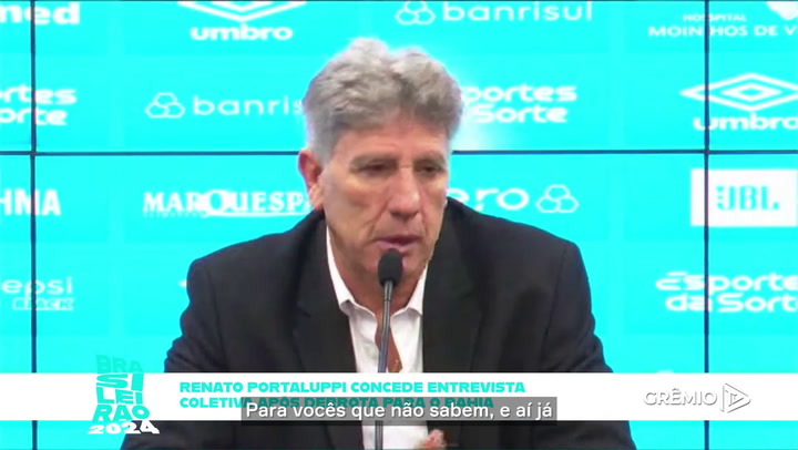 Renato Gaúcho Comenta Situação de Gustavinho no Time.