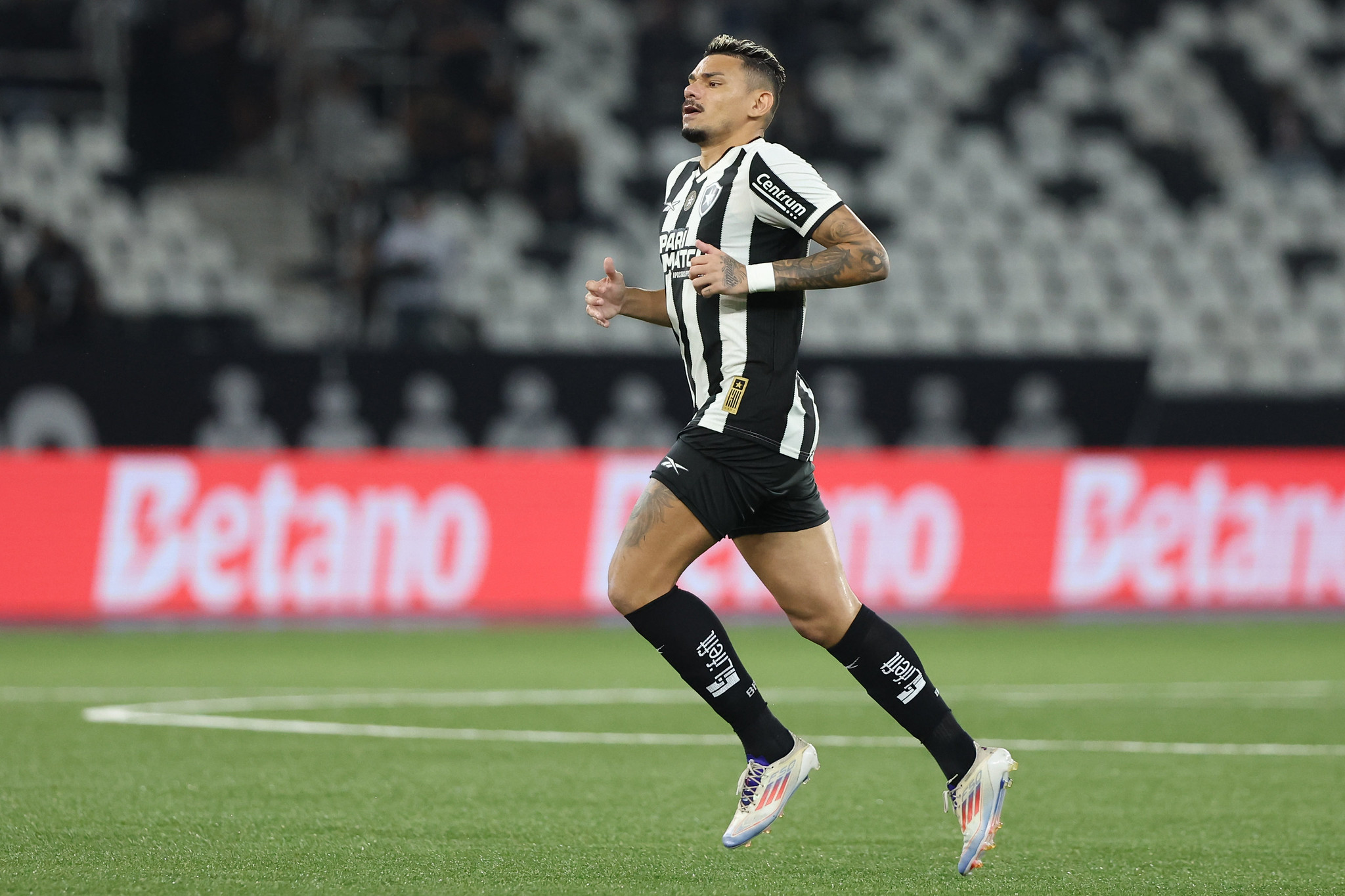 Botafogo relaciona jogadores para enfrentar o Palmeiras com Tiquinho no elenco