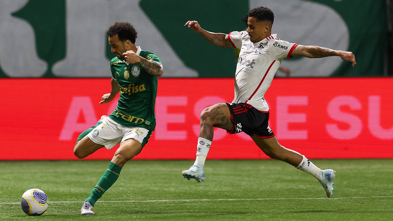 Avaliação de Mayke e Felipe Anderson na reapresentação do Palmeiras