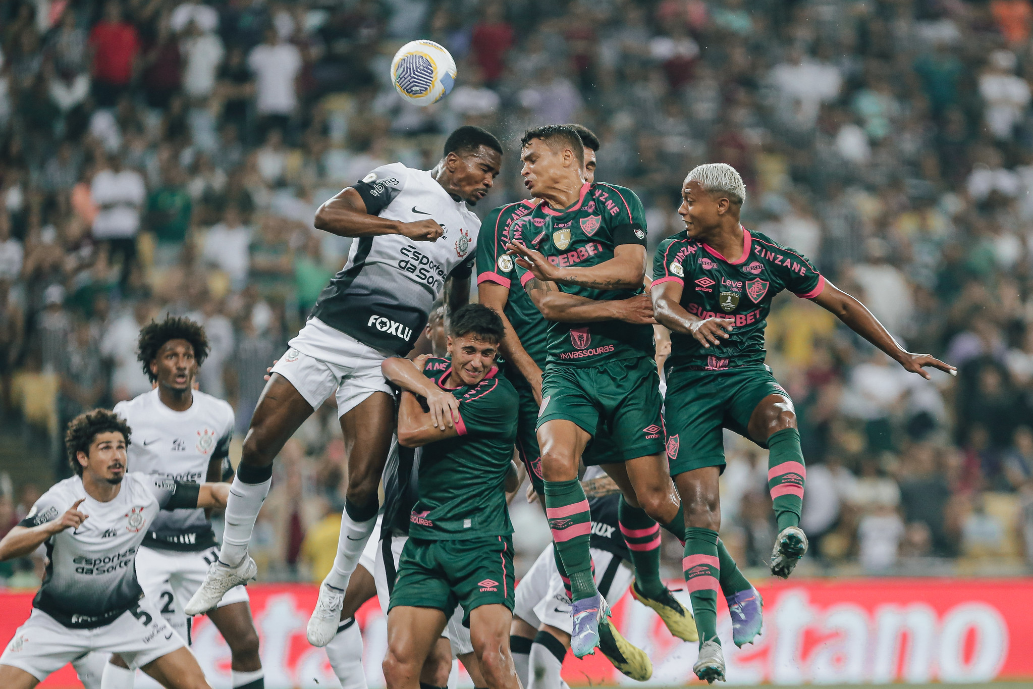 Veja fotos do jogo entre Fluminense e Corinthians pela 23ª rodada do Brasileirão