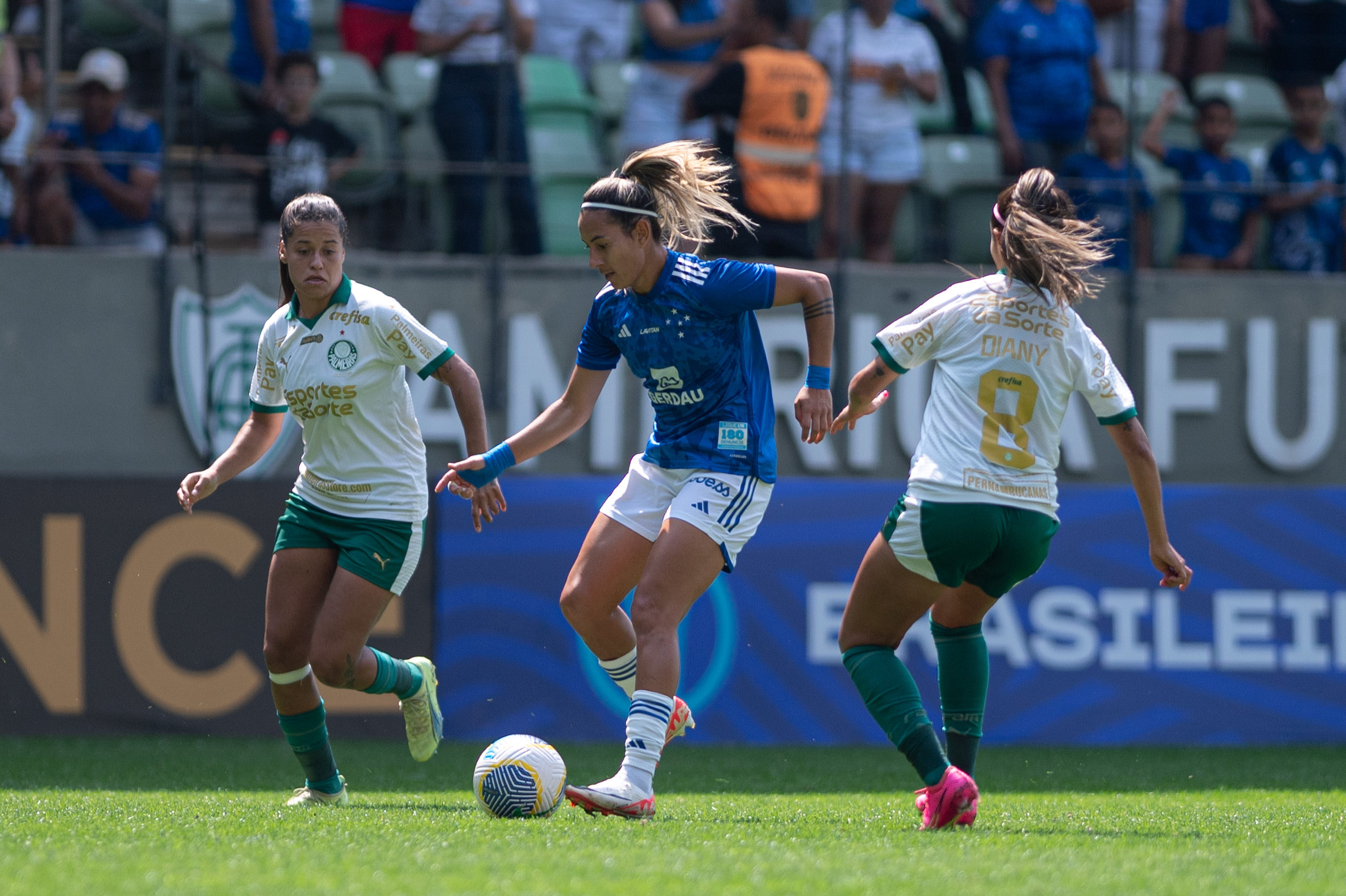 Galeria de Fotos do Jogo Entre Cruzeiro e Palmeiras Pelo Brasileirão Feminino