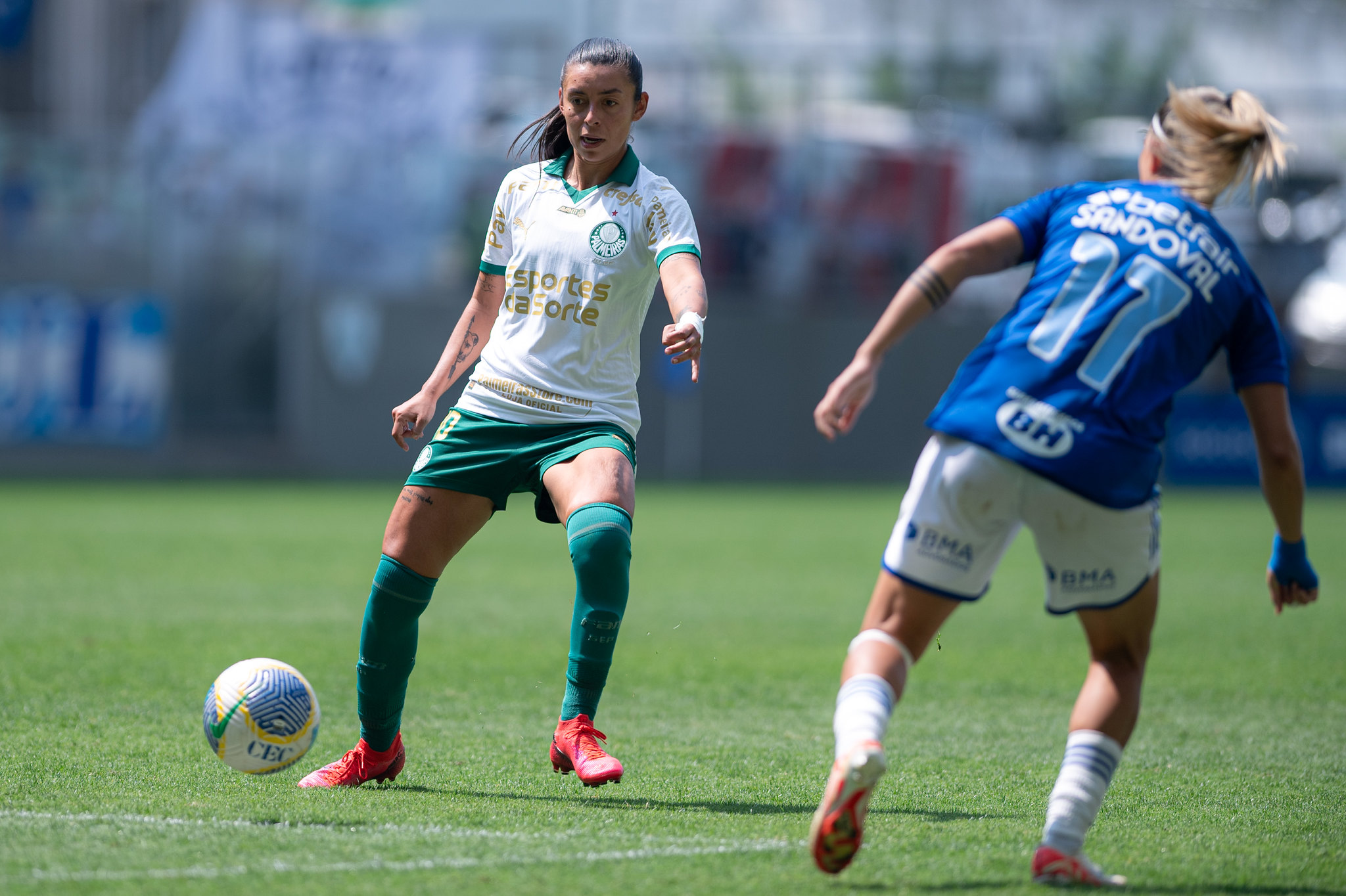 Palmeiras divulga ingressos para jogo de volta das quartas do Brasileirão feminino