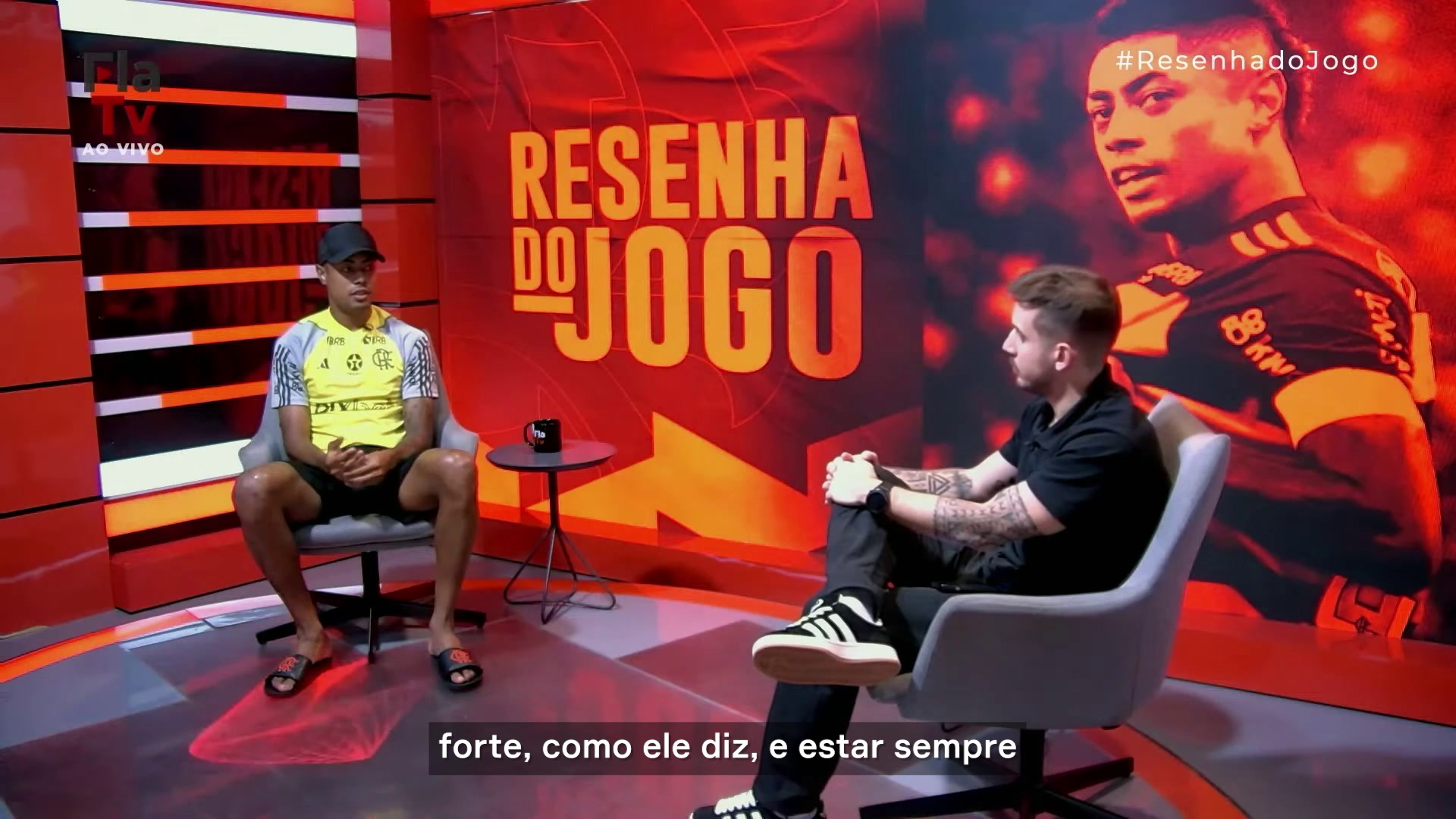 Mentalidade forte de Bruno Henrique é destacada no Flamengo.