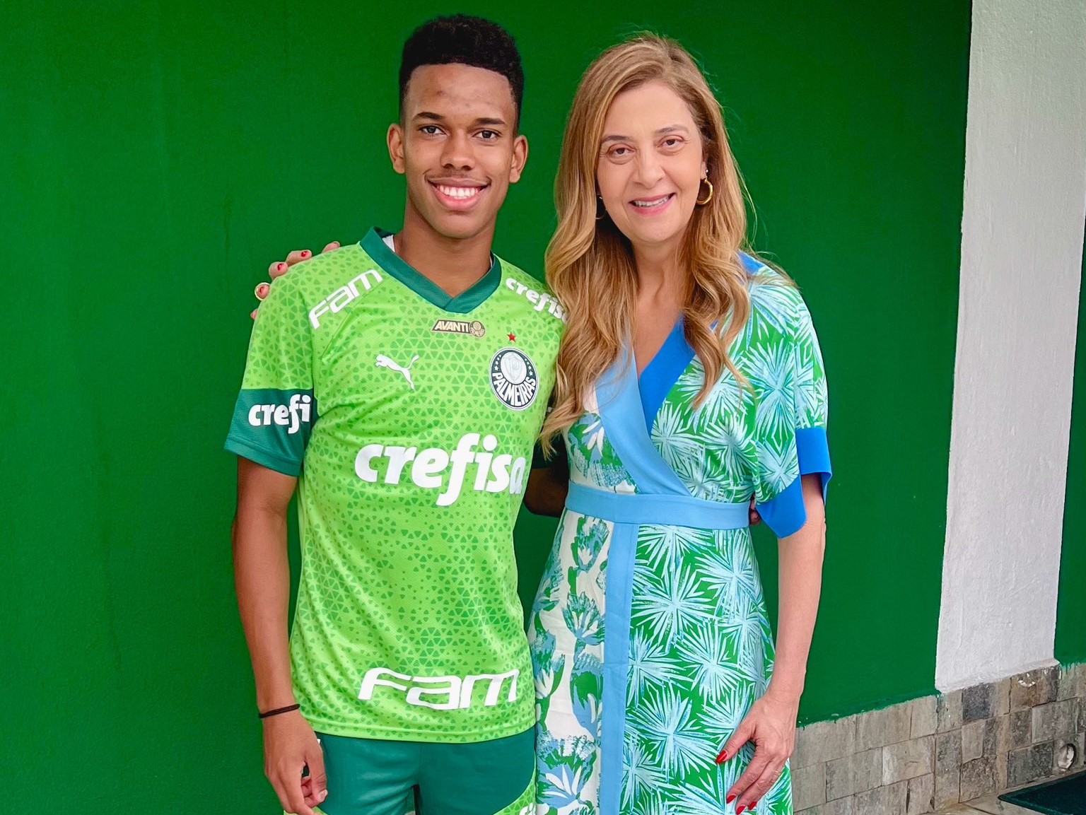 Convocação de Estêvão para Seleção: Presidente do Palmeiras expressa felicidade