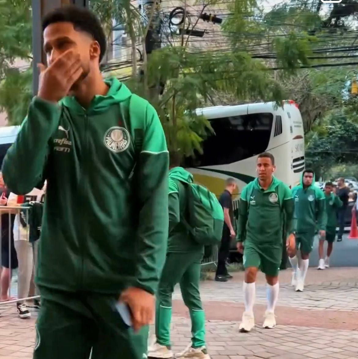 Palmeiras desembarca em Porto Alegre para enfrentar Internacional no Brasileirão.