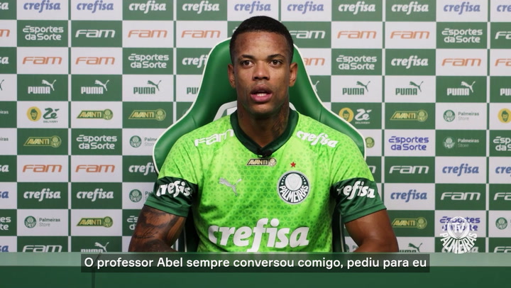 Caio Paulista festeja chance no Palmeiras: Momento especial