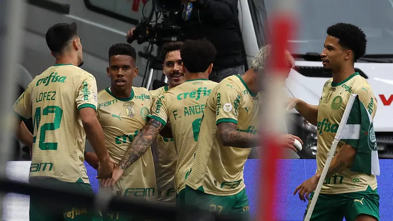 Goleada do Palmeiras impulsiona confiança para o Brasileirão.