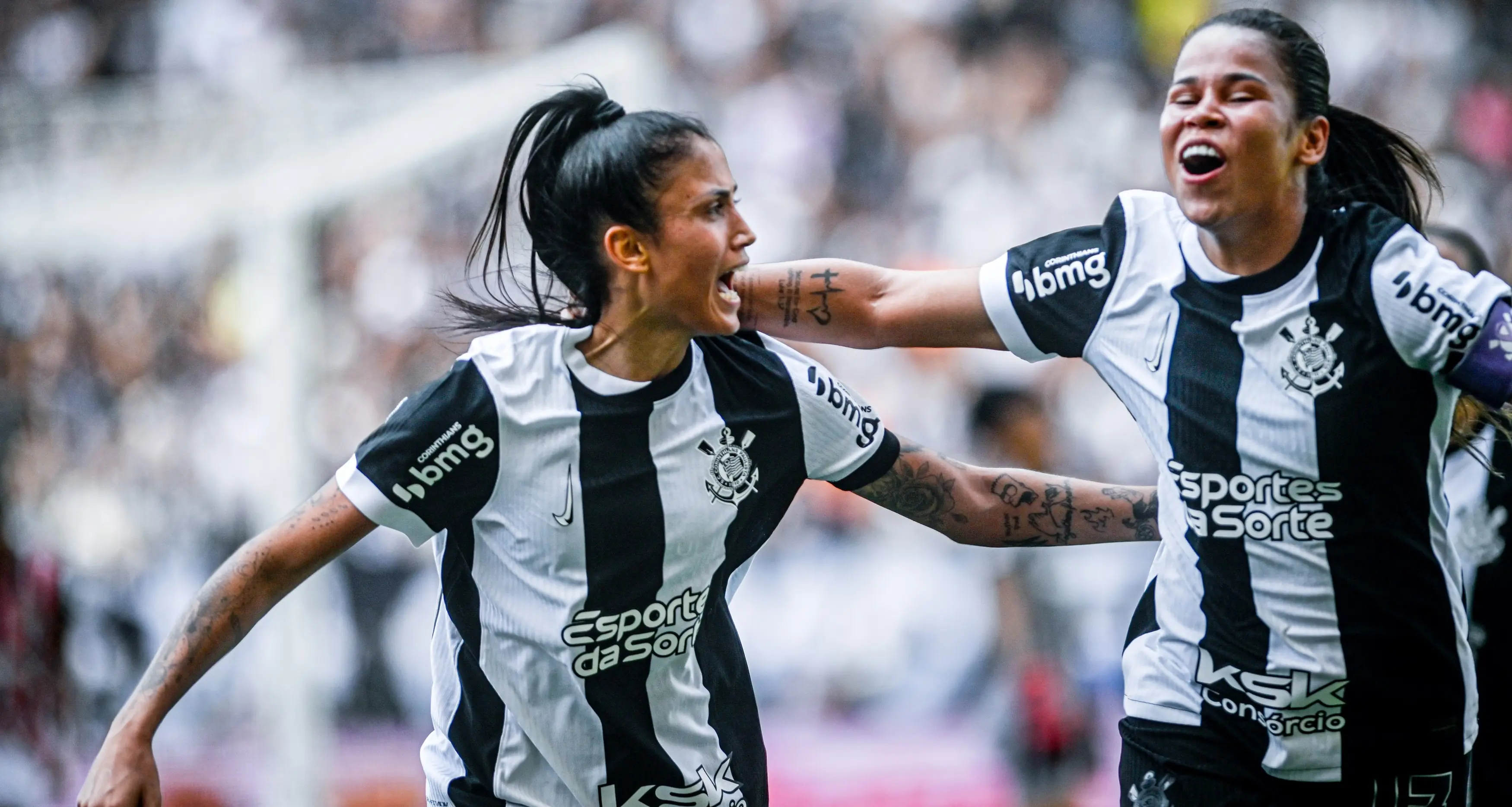 Corinthians conquista hexa do Brasileirão feminino ao vencer São Paulo novamente.