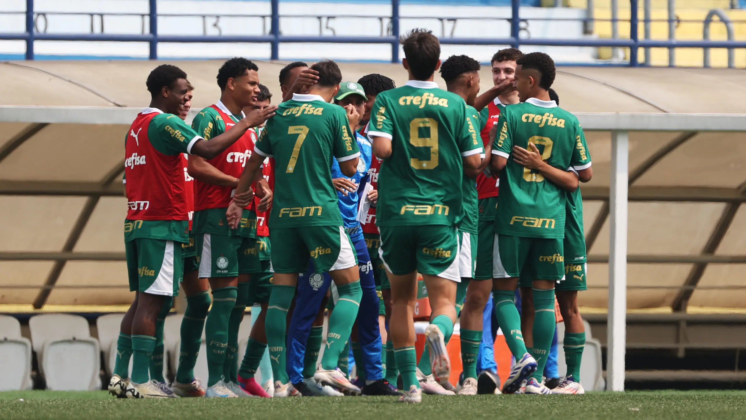 Palmeiras sub-17 tropeça e empata com Novorizontino em jogo válido pelo Campeonato Paulista 