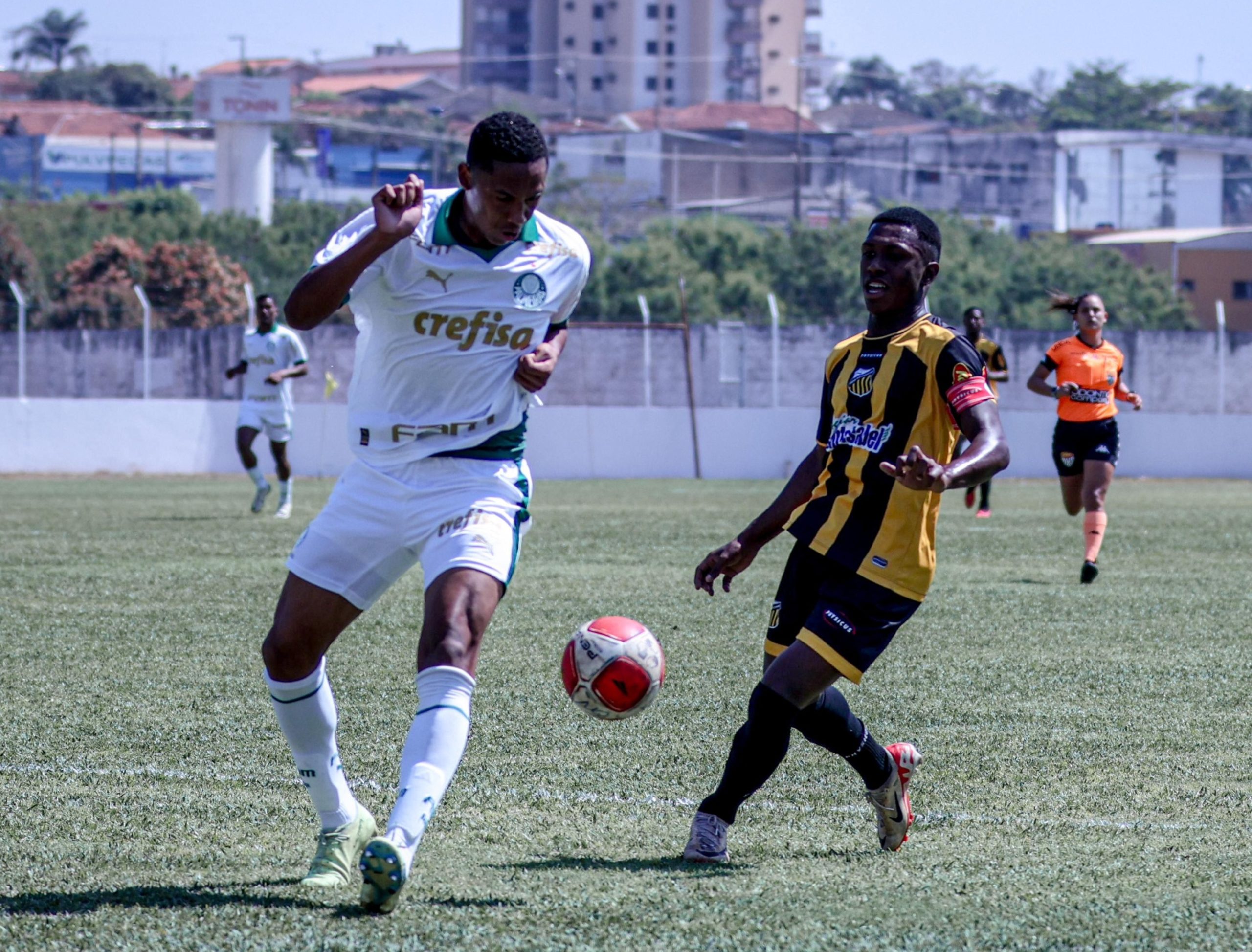 Empate do Sub-17 do Palmeiras contra o Novorizontino no Paulistão