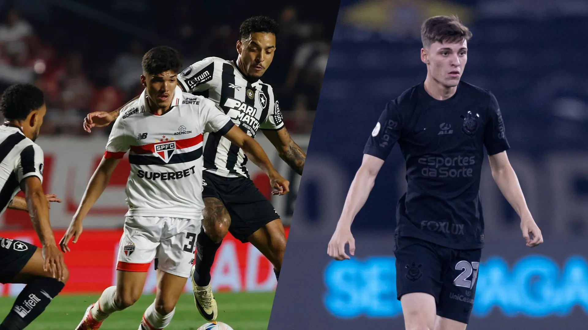 DUELO DE JOIAS! Clássico entre São Paulo e Corinthians destaca jovens promessas do futebol