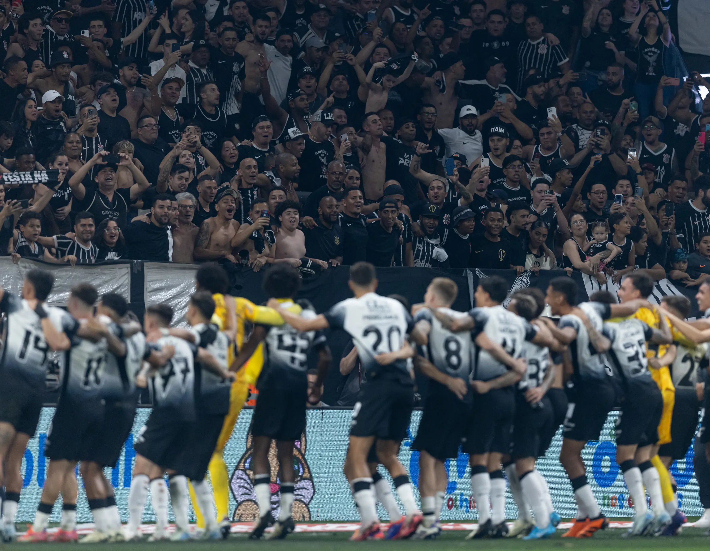 Corinthians mantém invencibilidade por 2 gols de diferença em mata-mata desde 2022.