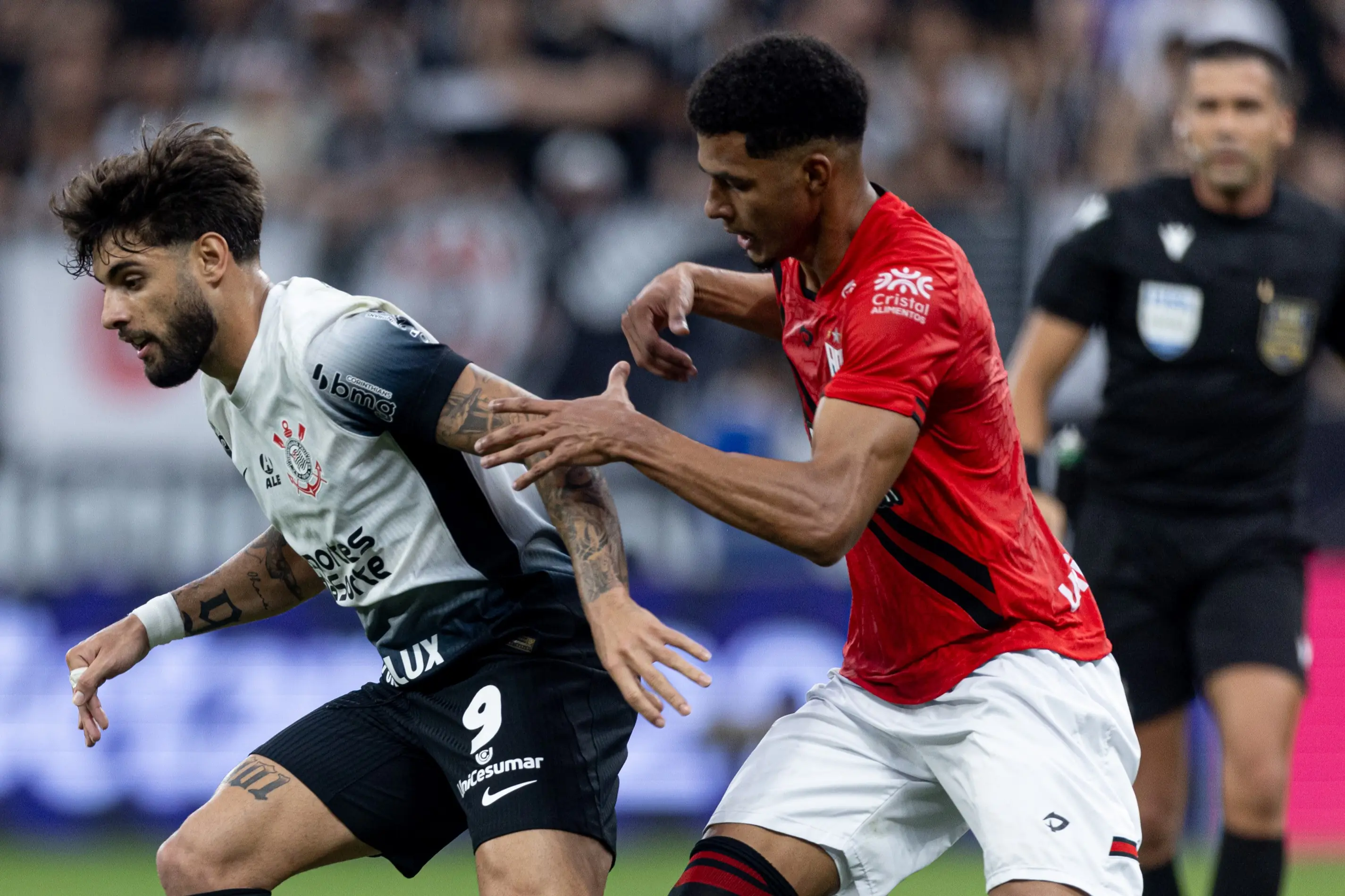 Galeria de Fotos do Jogo entre Corinthians e Atlético-GO pela 27ª Rodada do Brasileirão.