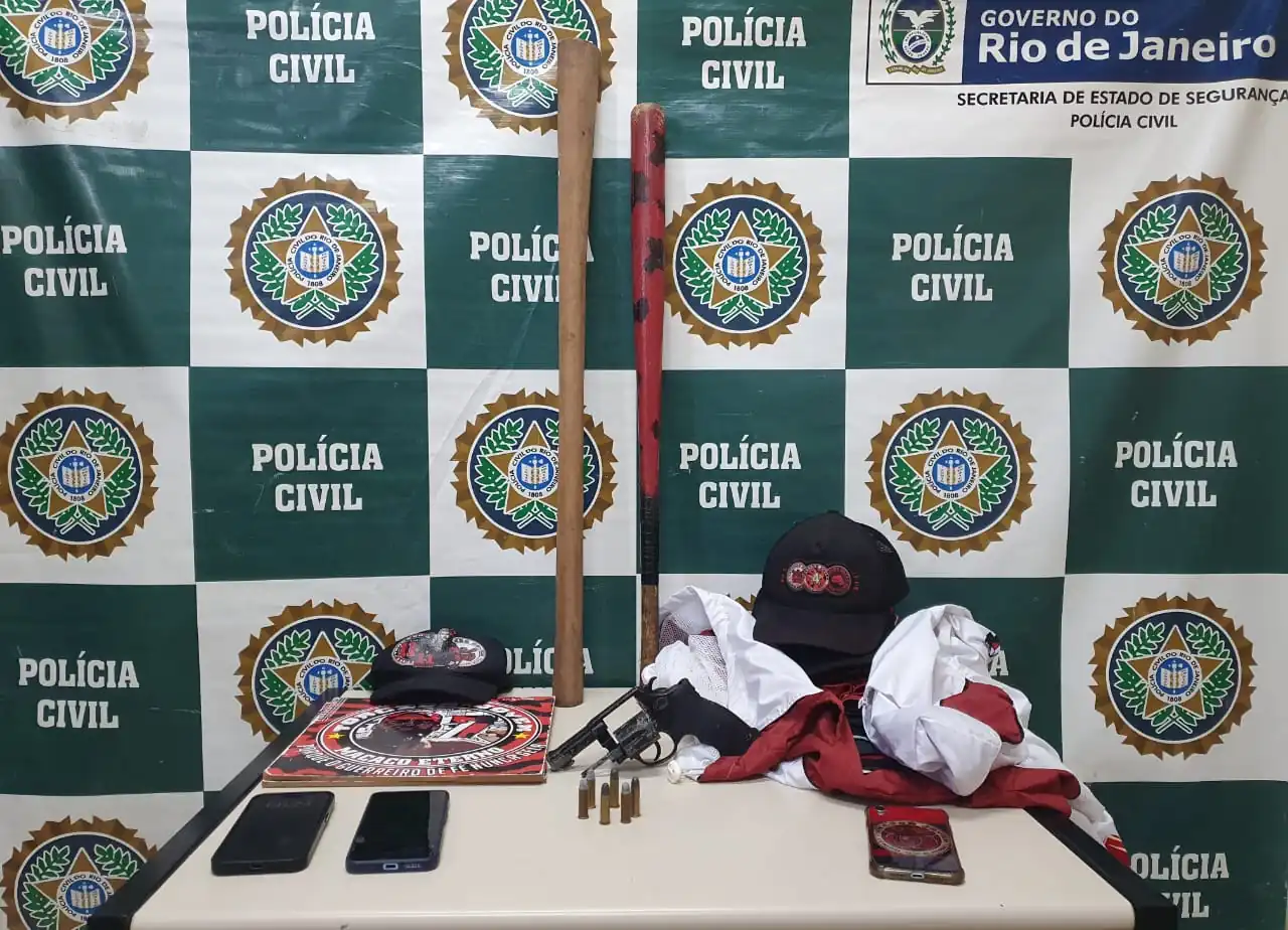Torcedores do Flamengo presos por tentativa de homicídio contra vascaínos