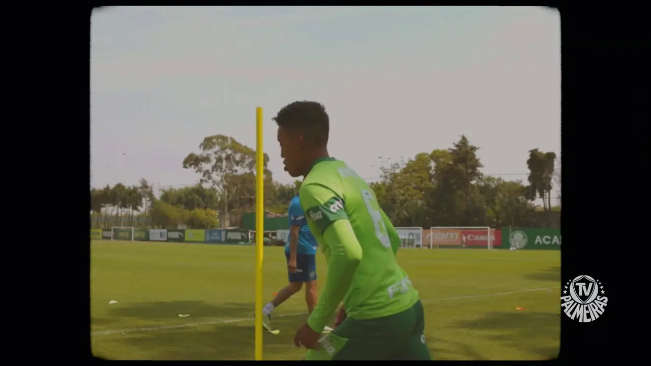 Treino do Palmeiras visando retorno do Brasileirão