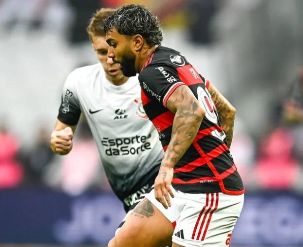 Gerson confiante em duelo difícil do Flamengo na final contra Atlético-MG.