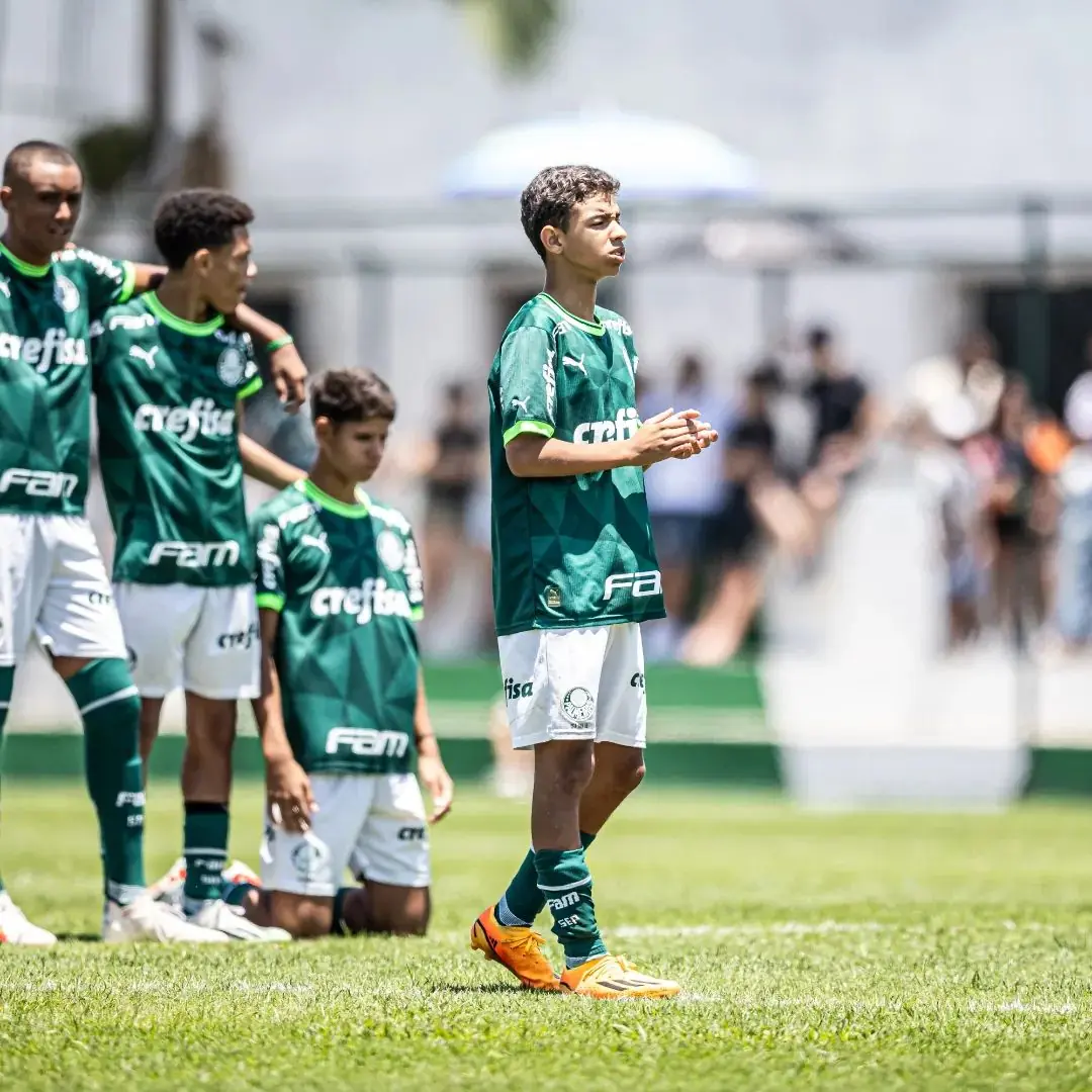 Confiança total: Palmeiras nas oitavas do Paulistão sub-14