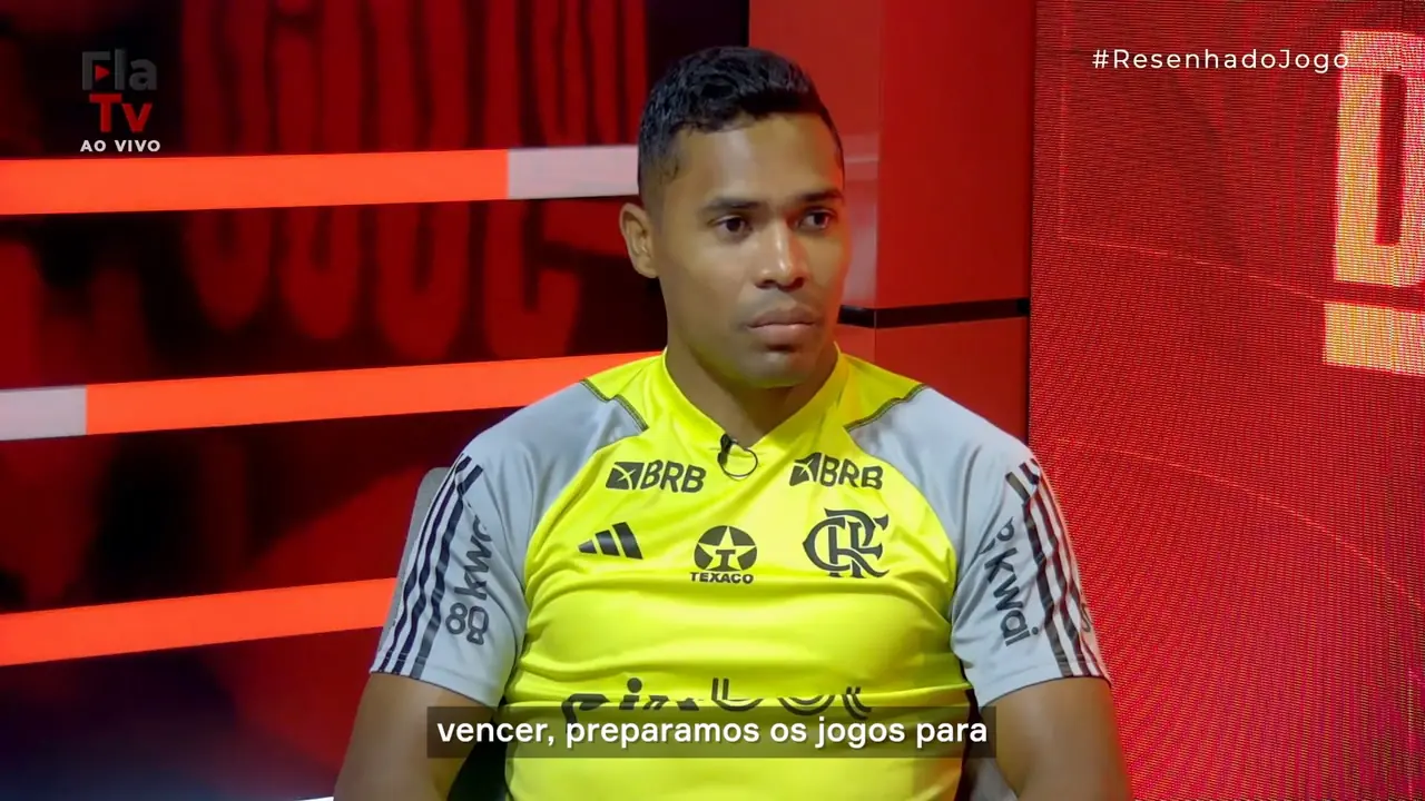 Alex Sandro confia na disputa pelo título brasileiro: Flamengo acredita na conquista.
