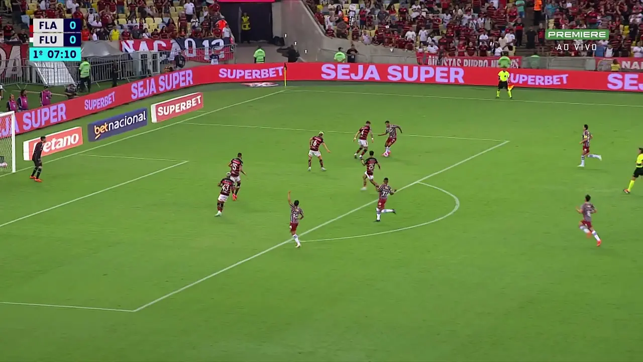 Destaques da vitória do Fluminense sobre o Flamengo no clássico carioca.