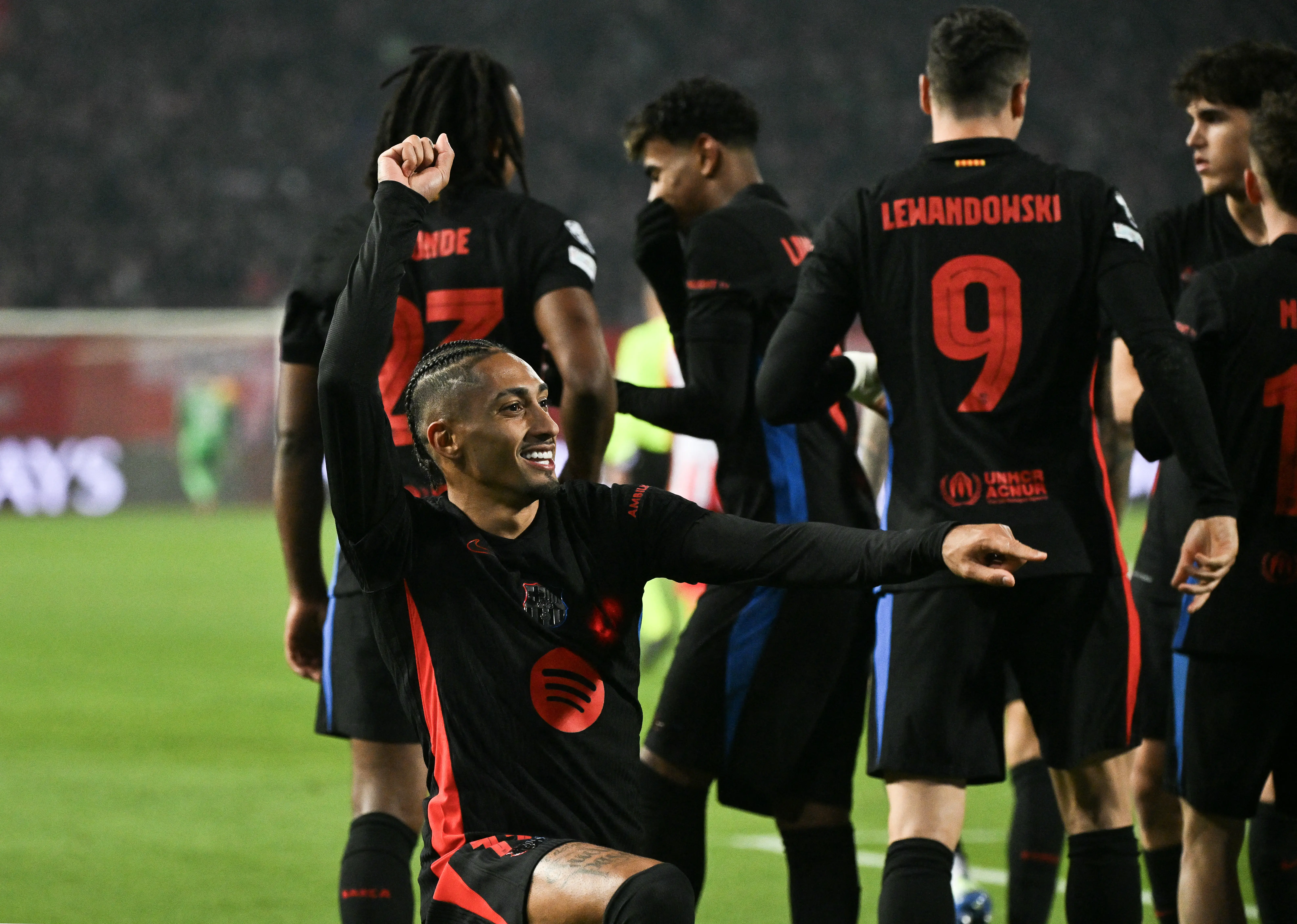 Raphinha chega à artilharia da Liga dos Campeões em melhor fase da carreira Imagem ilustrativa para a matéria