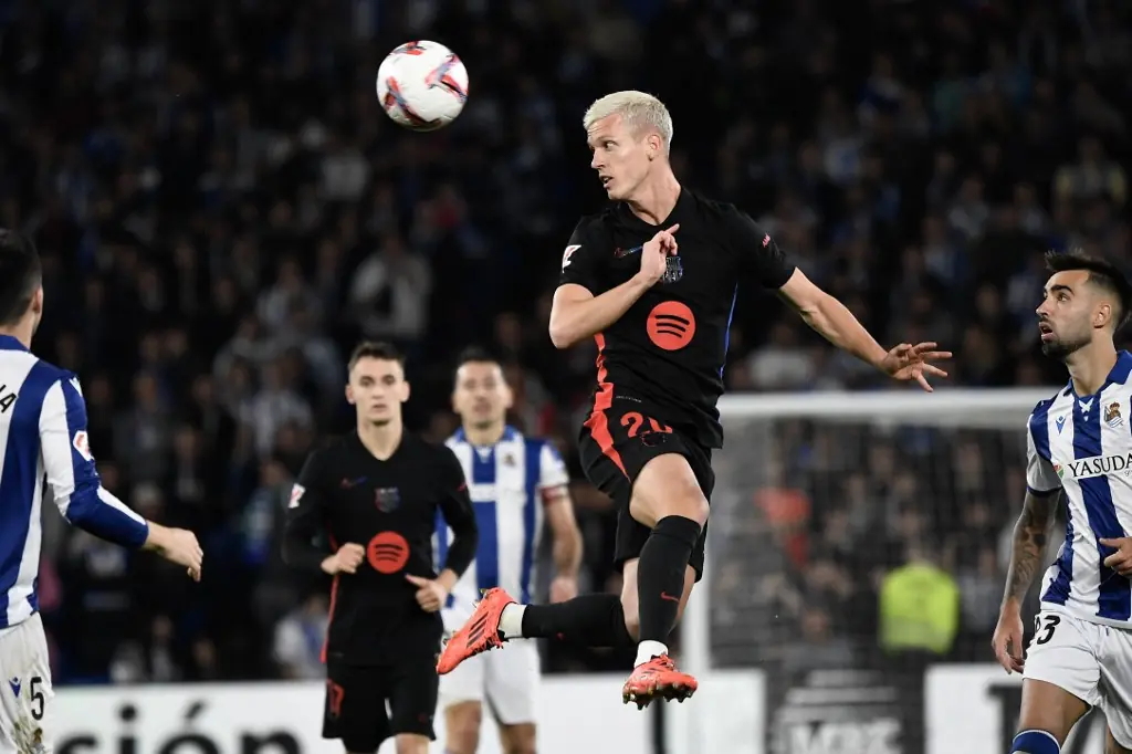 Veja fotos do confronto entre Real Sociedad e Barcelona Imagem ilustrativa para a matéria