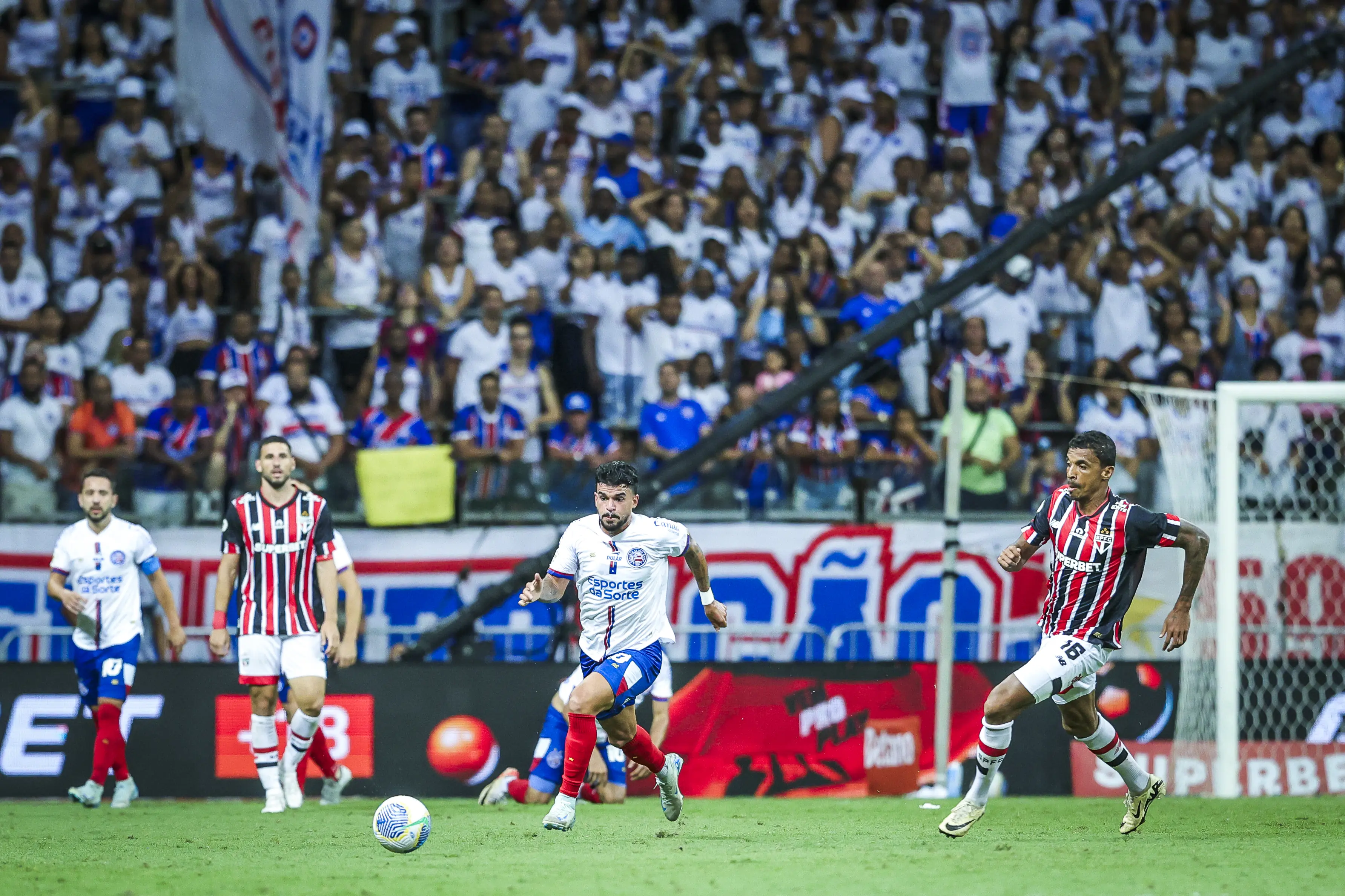 Série A: confira os melhores momentos de Bahia 0 x 3 São Paulo Imagem ilustrativa para a matéria