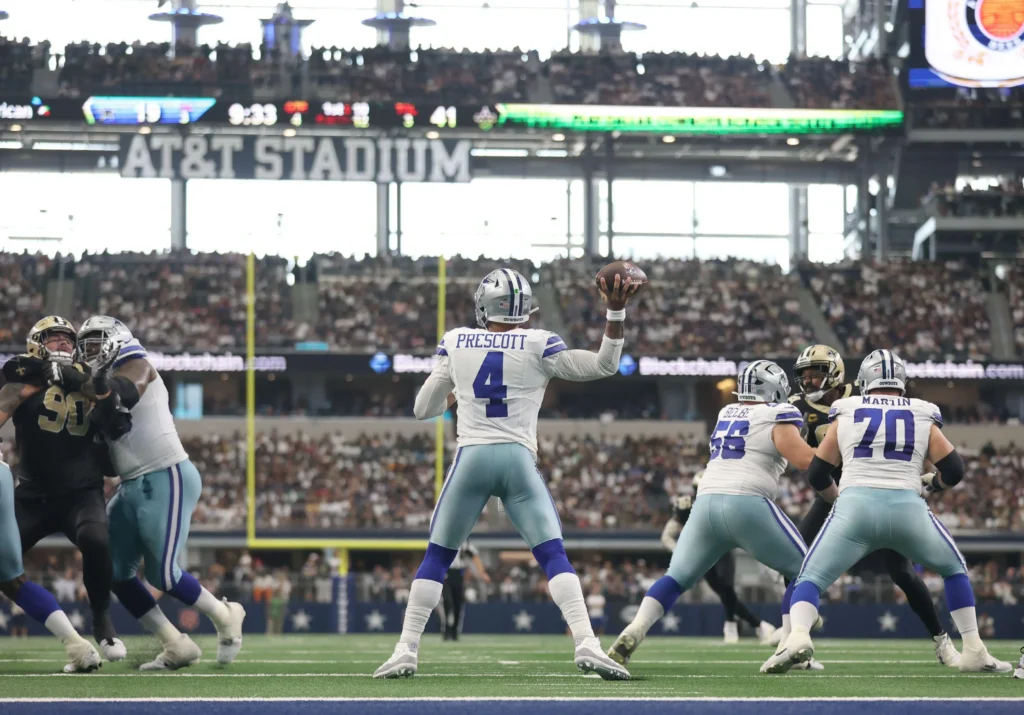 NFL tem Dallas Cowboys em ação no domingo (15)