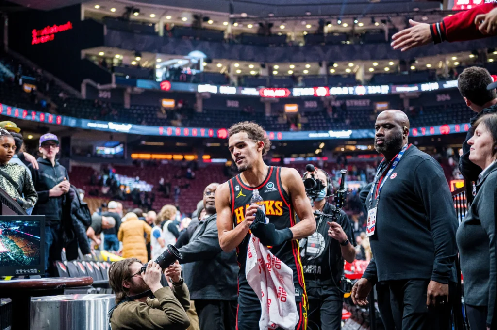 Trae Young, armador do Atlanta Hawks, da NBA