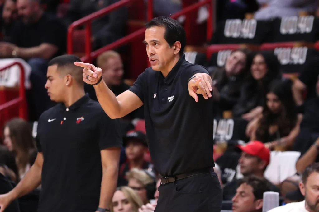 Erik Spoelstra, técnico do Miami Heat, da NBA
