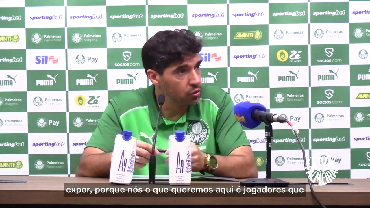 Abel aponta desafios do Palmeiras no Allianz Parque