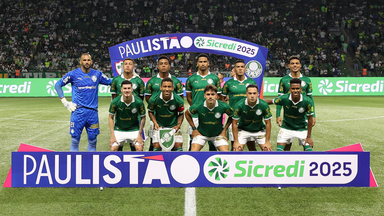 Provável Escalação do Palmeiras contra o Mirassol no Paulistão.