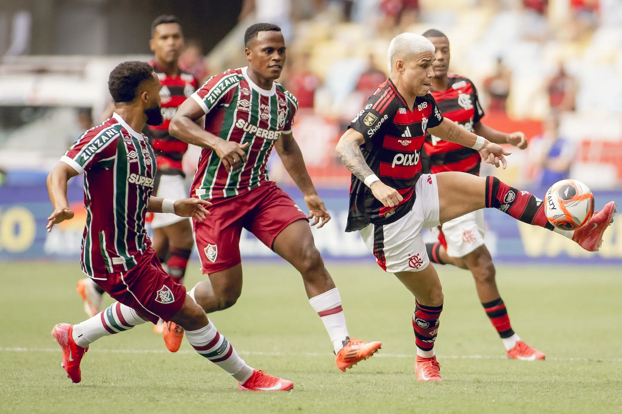 Flamengo x Fluminense: fotos da final do Campeonato Carioca Imagem ilustrativa para a matéria