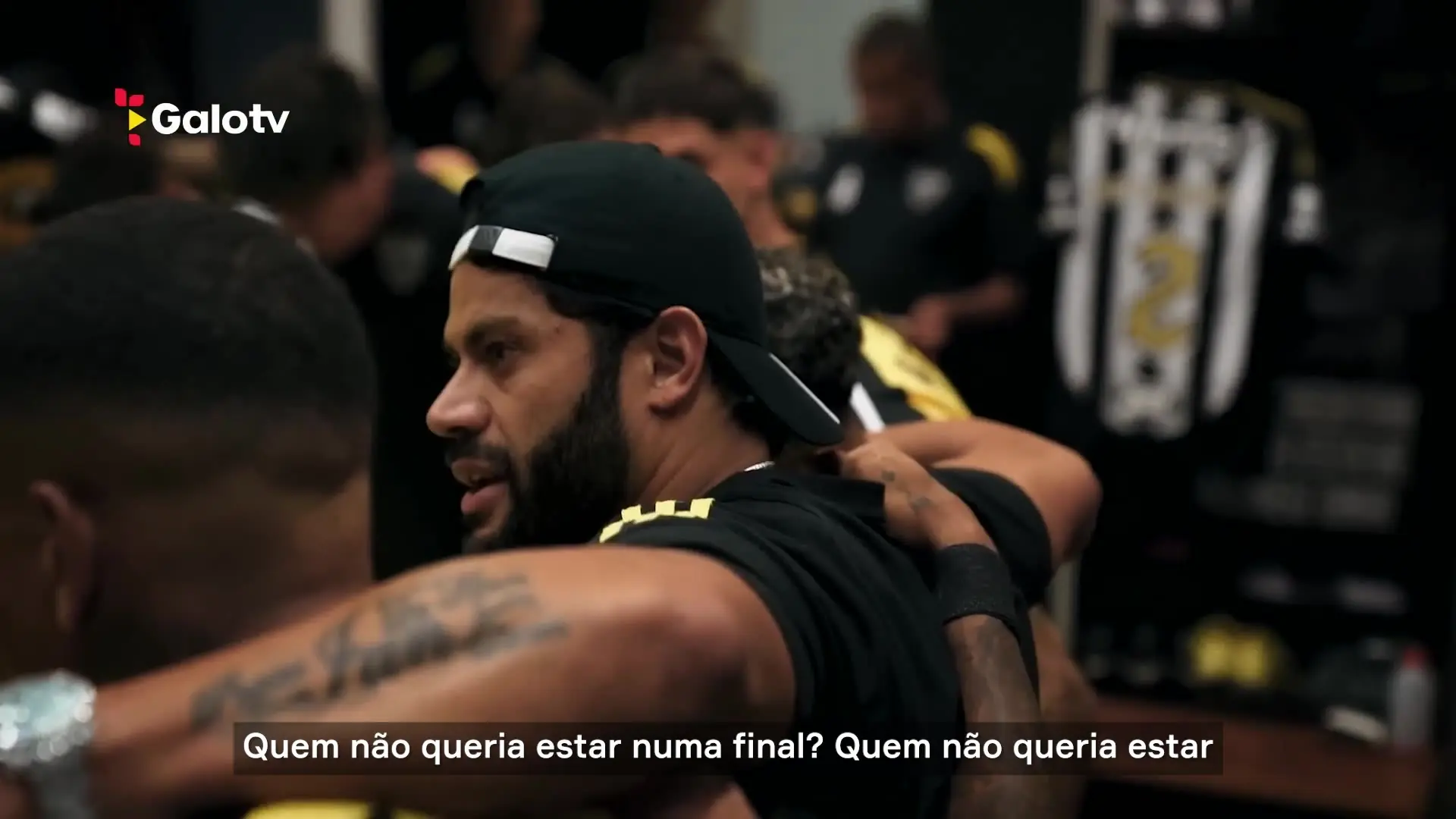 Bastidores do primeiro jogo da final do Mineiro com vitória do Galo Imagem ilustrativa para a matéria