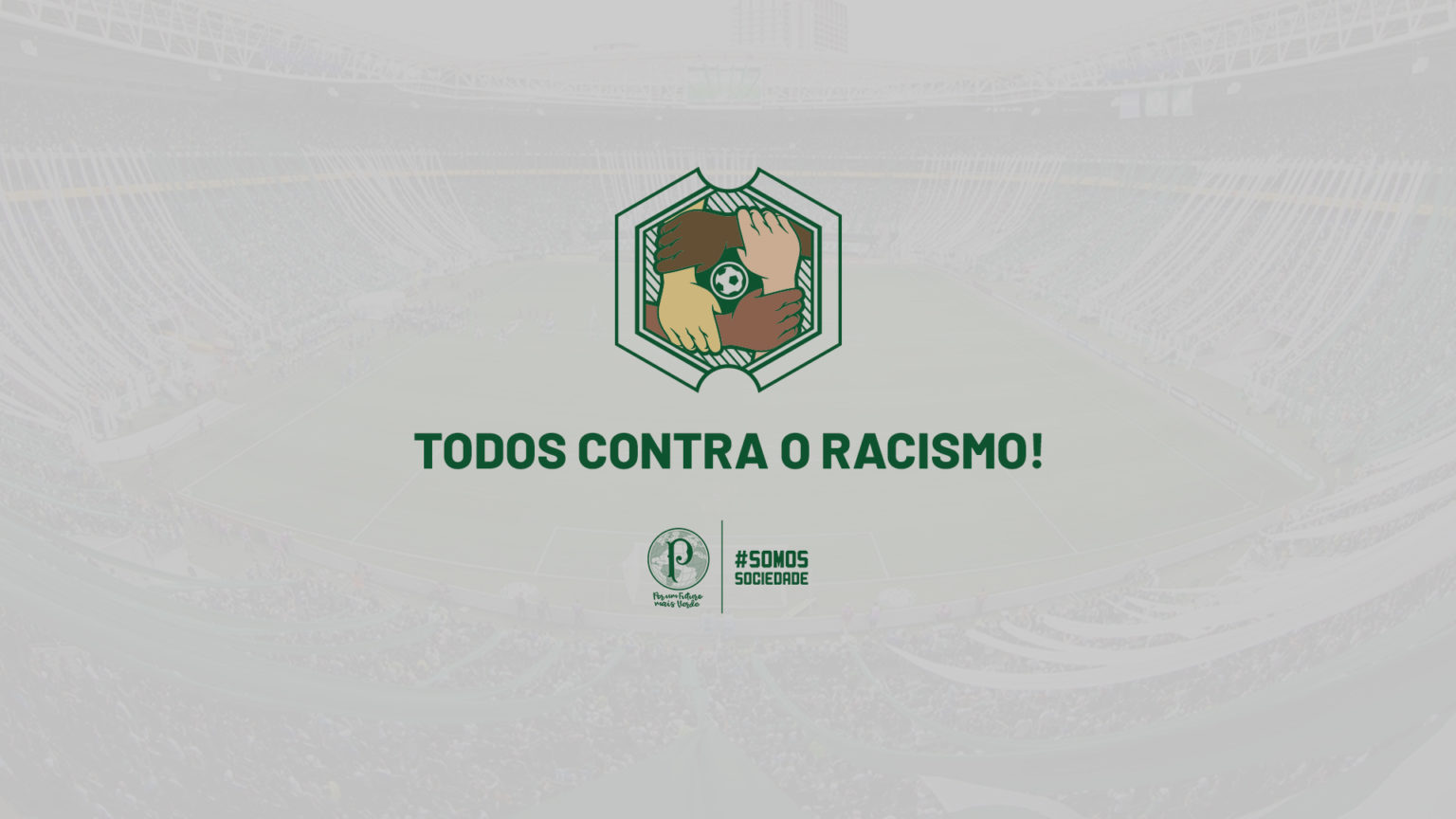 Palmeiras promove ações contra o racismo antes do Choque-Rei no Allianz
