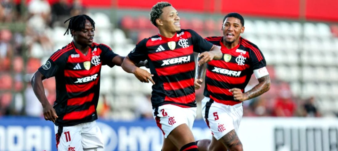 Flamengo domina Olimpia em estreia avassaladora na Libertadores sub-20