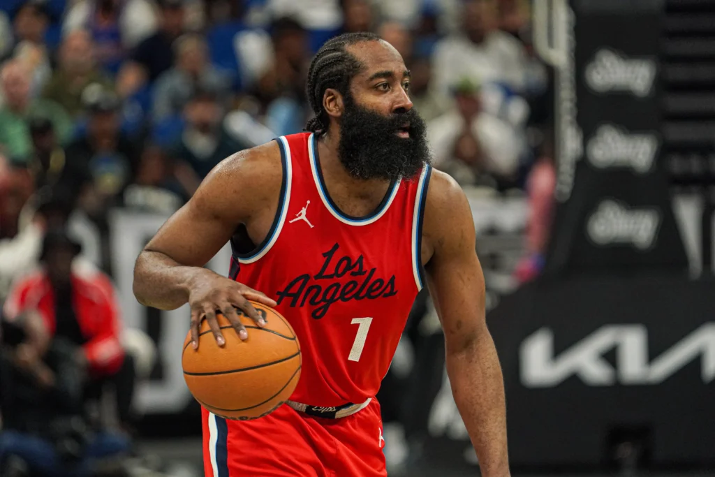 James Harden faz grande temporada pelo Los Angeles Clippers