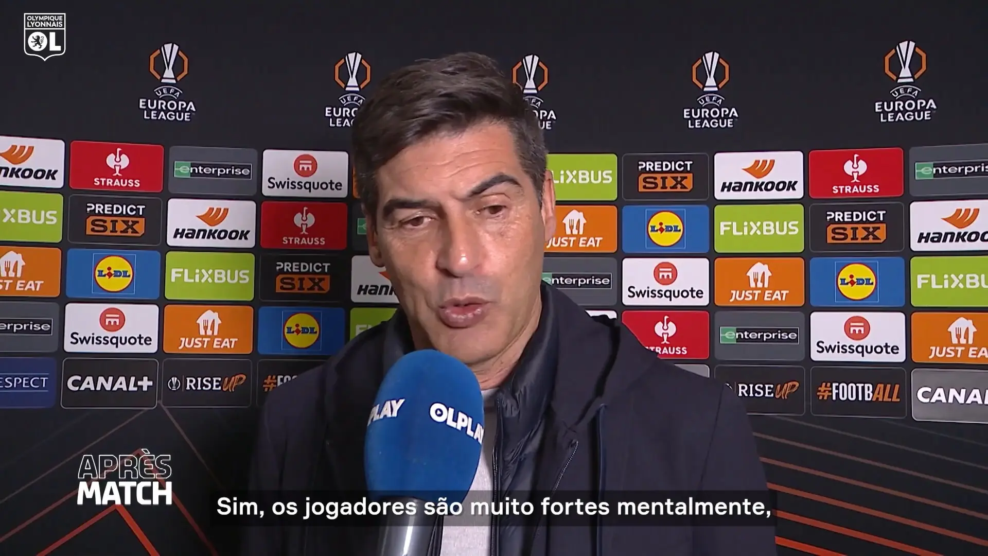 Fonseca exalta coragem e atitude do Lyon contra o United na Liga Europa Imagem ilustrativa para a matéria