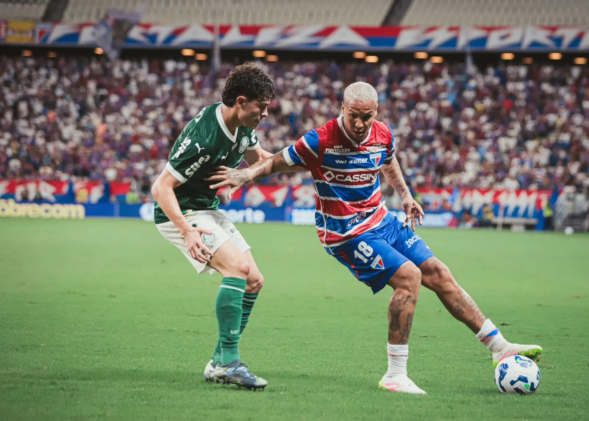 Autor de "lei do ex" contra o Palmeiras, Deyverson sai em defesa de Lucero após pênalti perdido nos acréscimos e projeta sequência do Fortaleza Imagem ilustrativa para a matéria