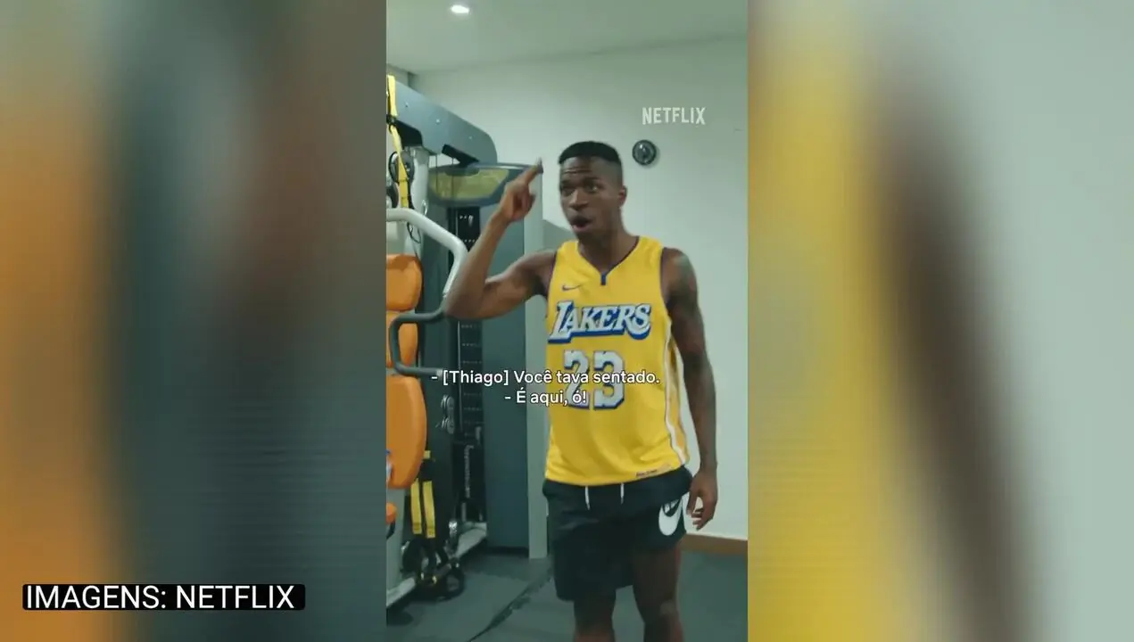 Netflix divulga trailer de documentário de Vini Jr. Imagem ilustrativa para a matéria