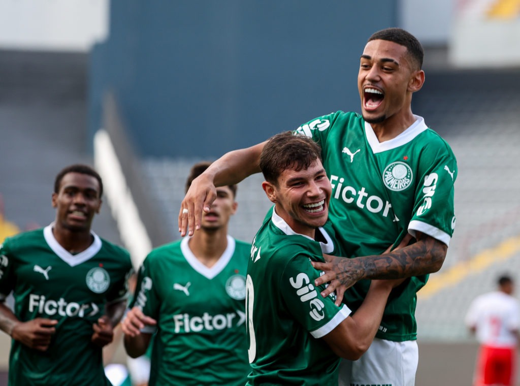 Palmeiras atropela o Botafogo e conquista vice-liderança no Brasileiro sub-20